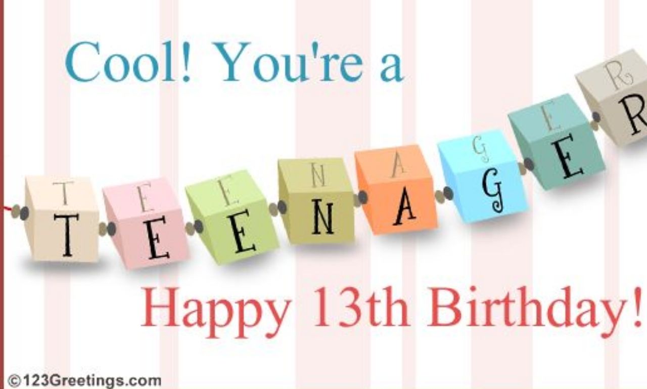 13th Birthday Greetings