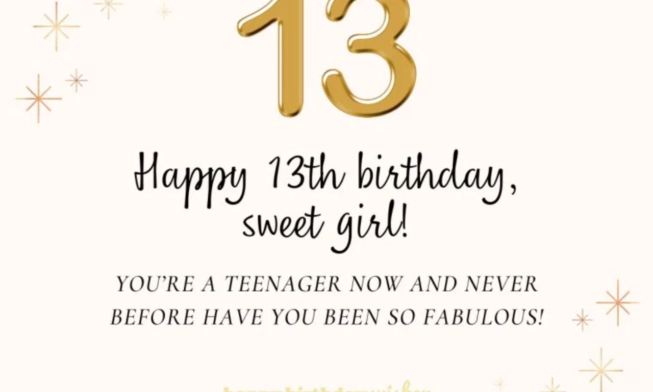 13th Birthday Greetings