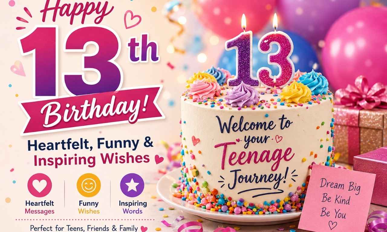 13th Birthday Greetings