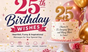 25th Birthday Wishes