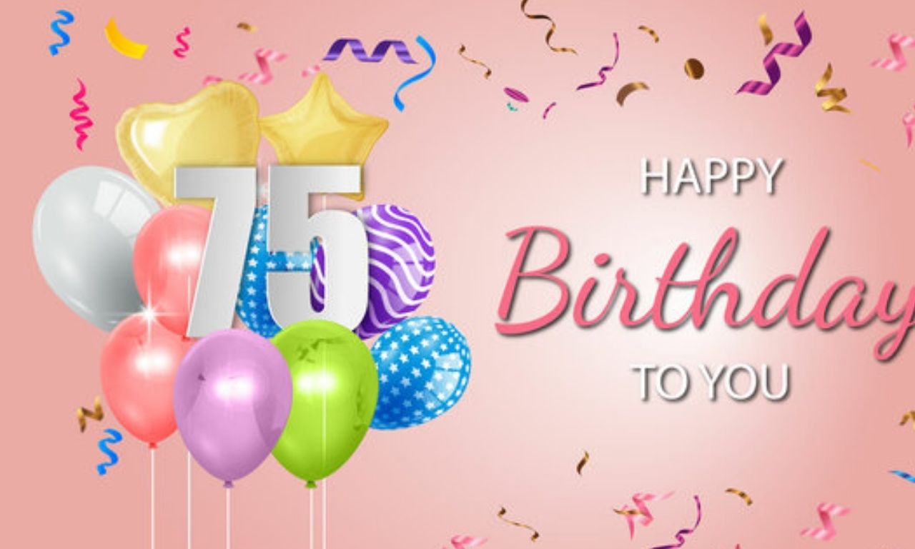Best 75th Birthday Greetings