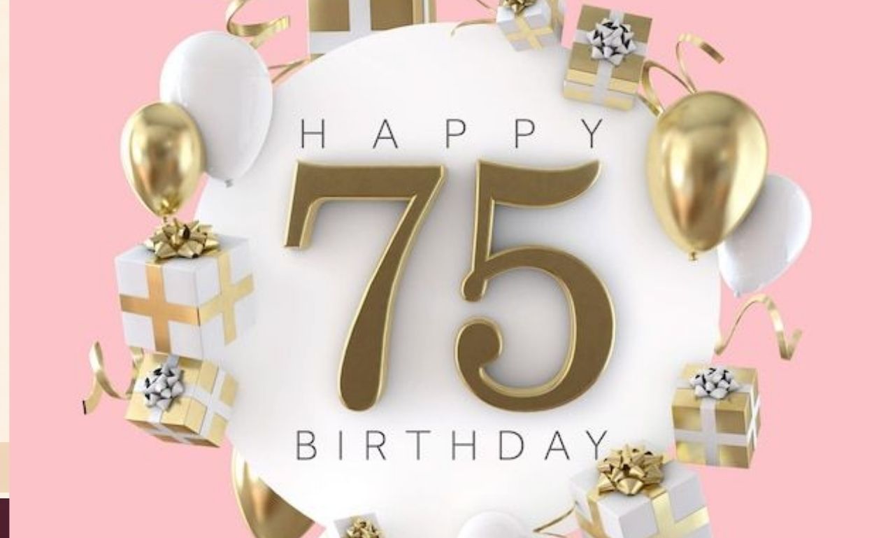 Best 75th Birthday Greetings