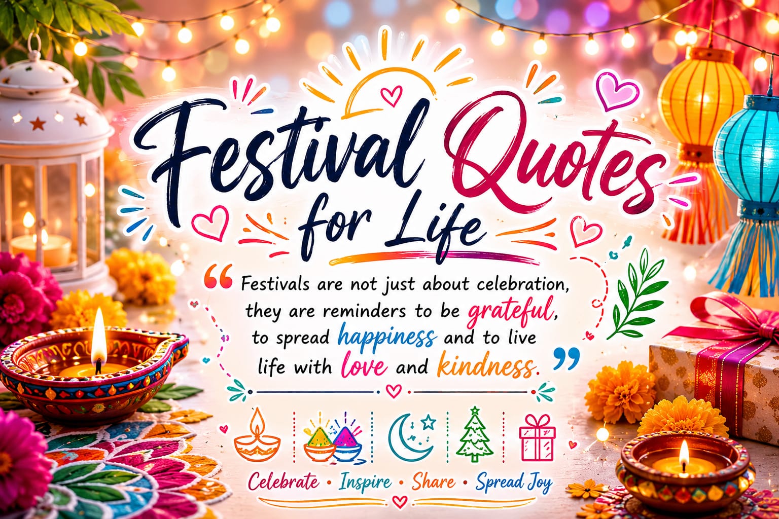 Festival Quotes Life