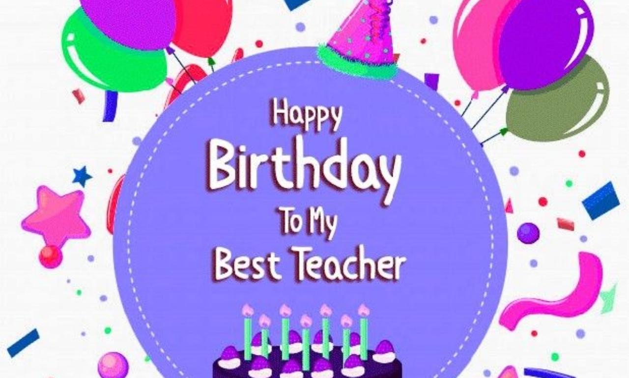 Birthday Wishes for Instructor