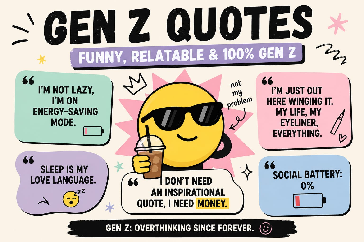 gen z quotes funny