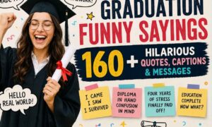 Graduation Funny Sayings