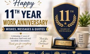 Happy 11th Year Work Anniversary: