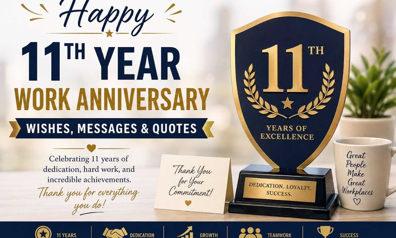 Happy 11th Year Work Anniversary: