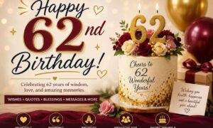 Happy 62th Birthday