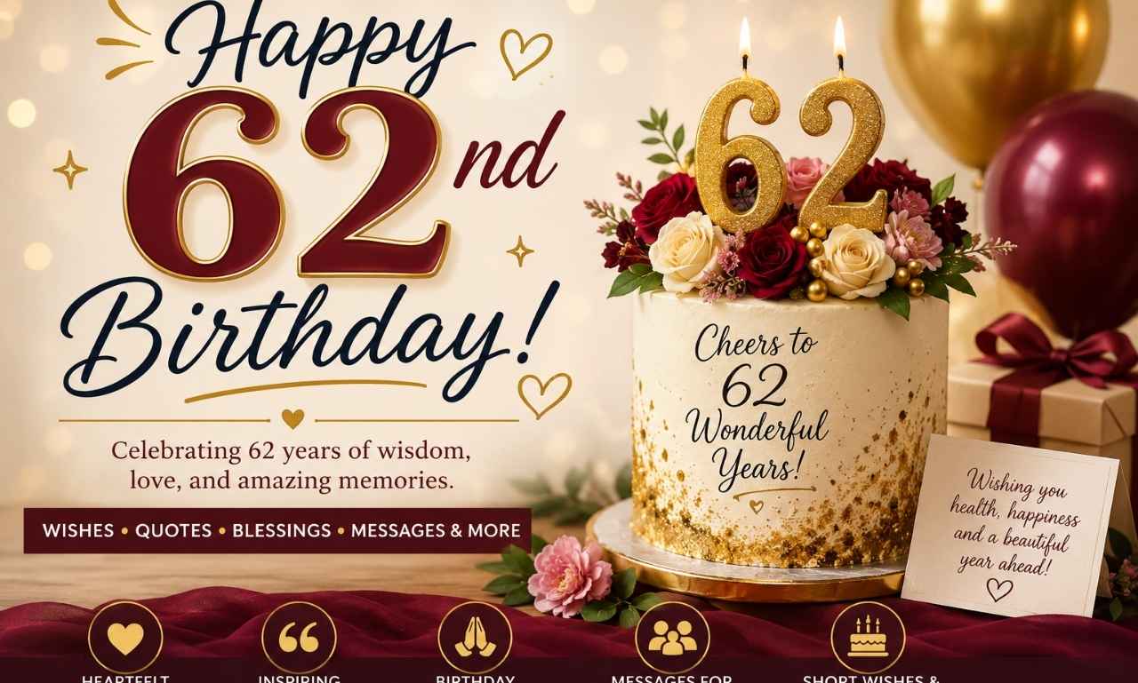 Happy 62th Birthday