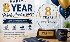 Happy 8 Year Work Anniversary