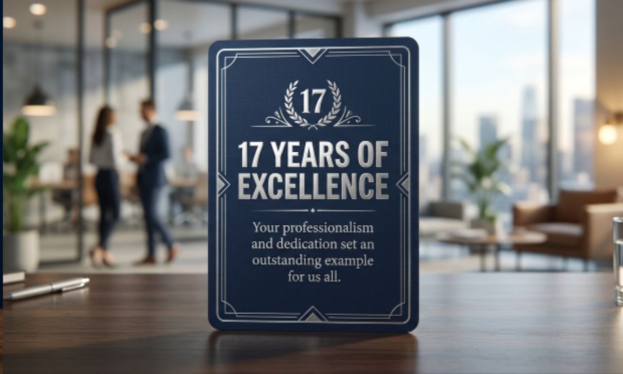 17 Years Work Anniversary