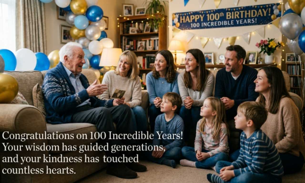100th Birthday Message