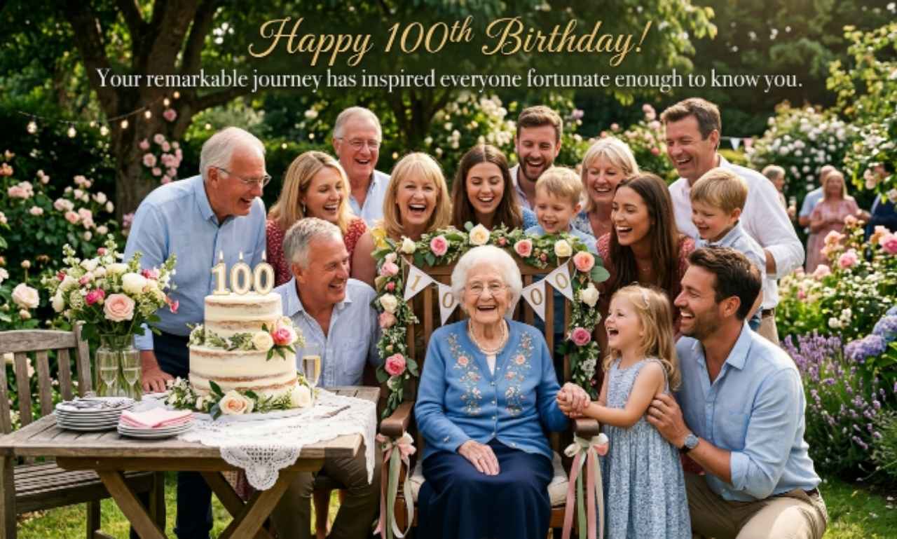 100th Birthday Message