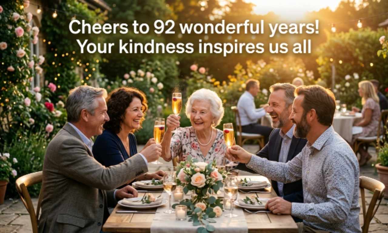 92nd Birthday Wishes