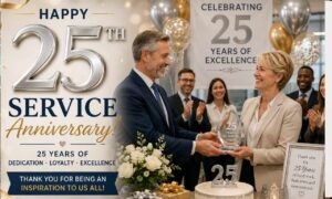25th service anniversary