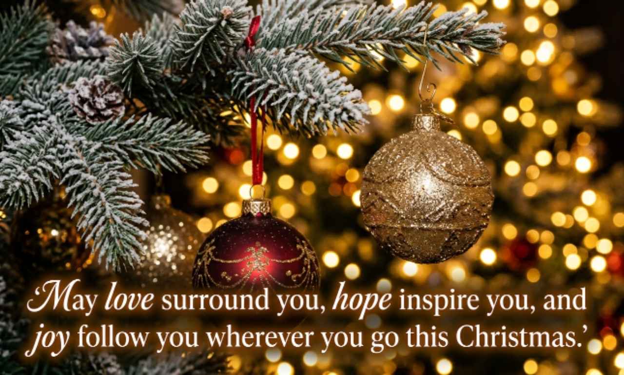 heartwarming christmas message