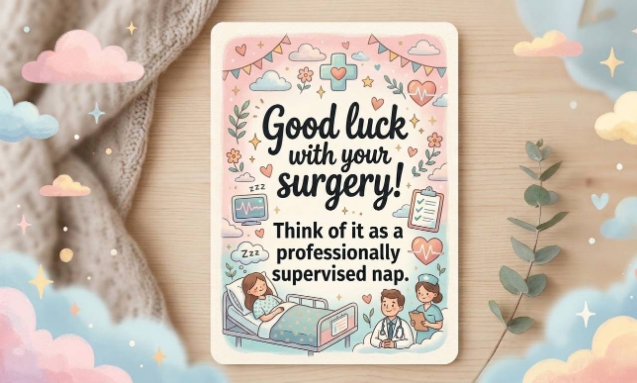 Before Surgery Funny Wishes