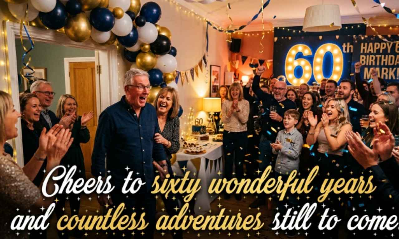  Birthday Messages for 60th