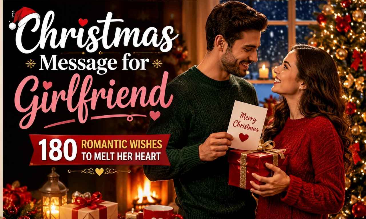 christmas message for girlfriend