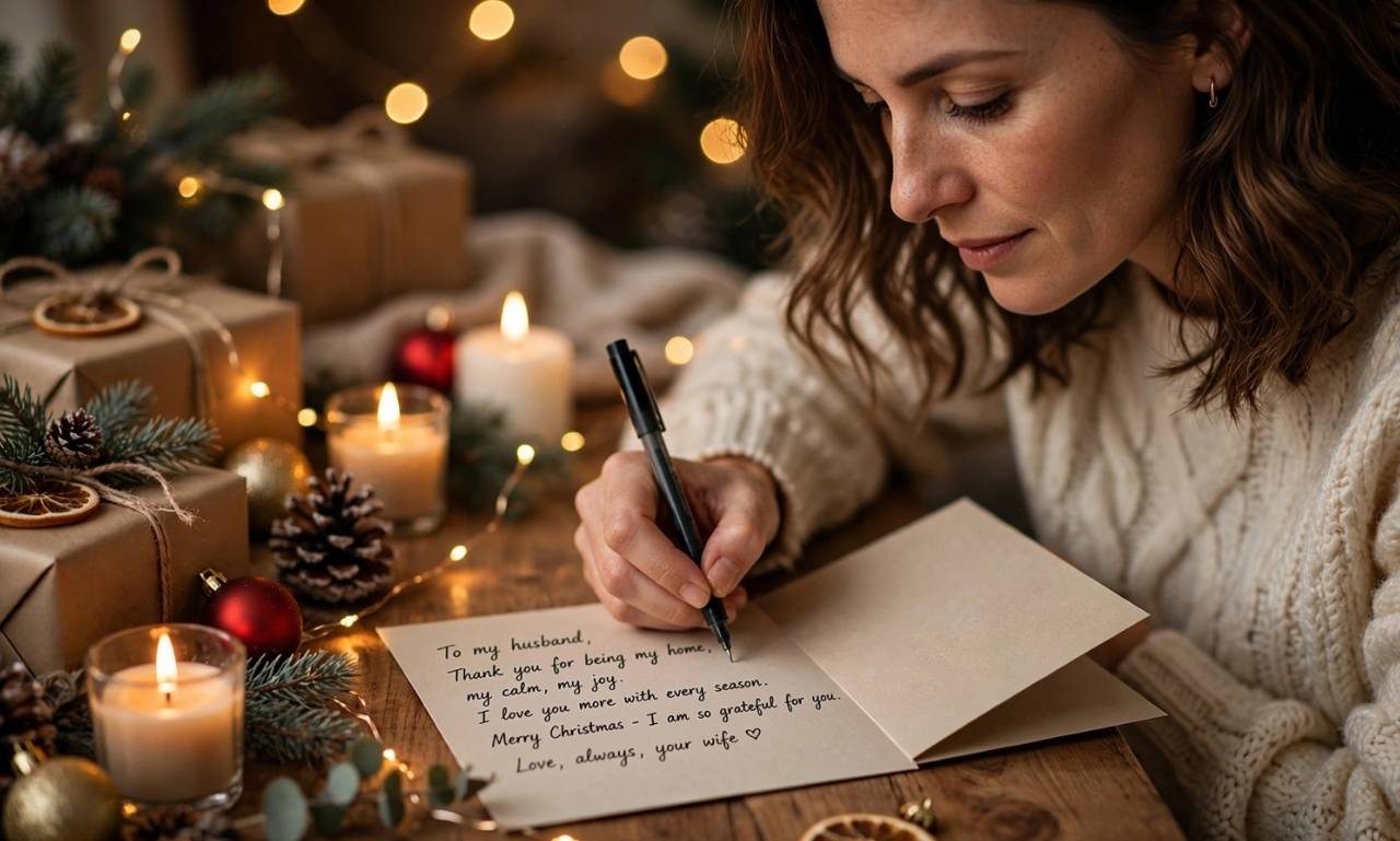 Christmas Message to My Husband