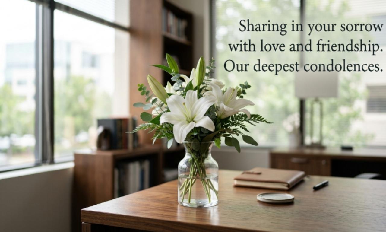 Condolences Message for Coworker