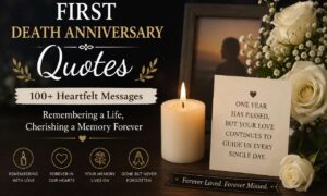 First Death Anniversary Quotes