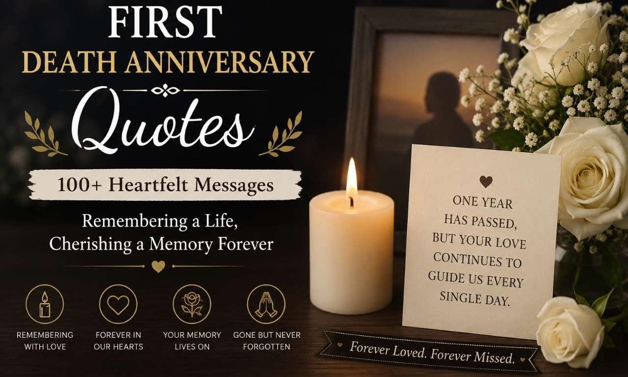First Death Anniversary Quotes