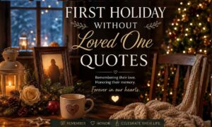 first holiday without loved one quotes