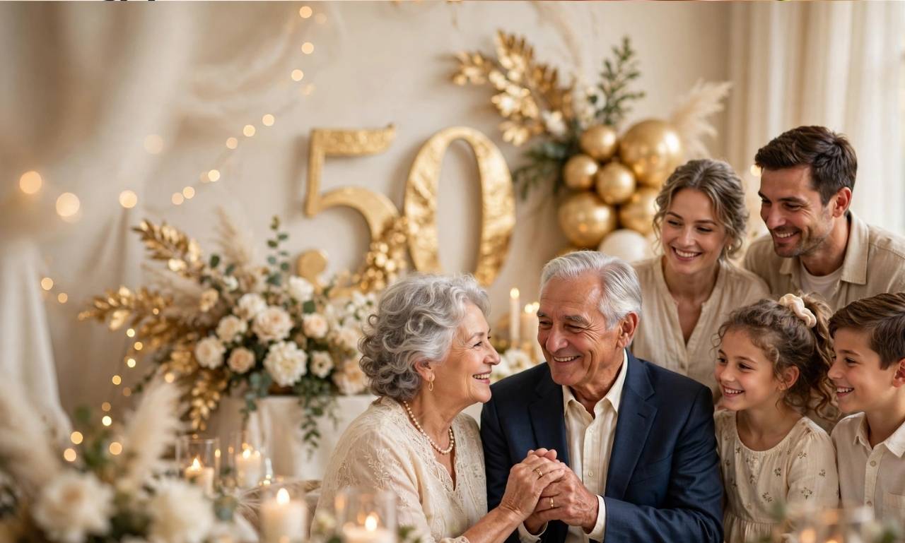 golden jubilee 50th wedding anniversary wishes for parents