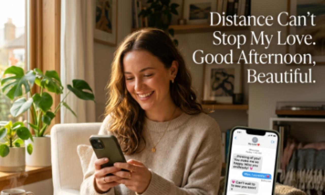 good afternoon message for her