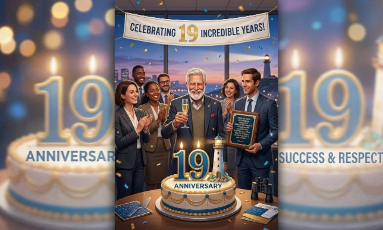 Happy 19th Work Anniversary