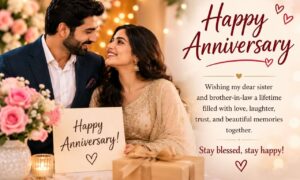 Happy Anniversary for Sister