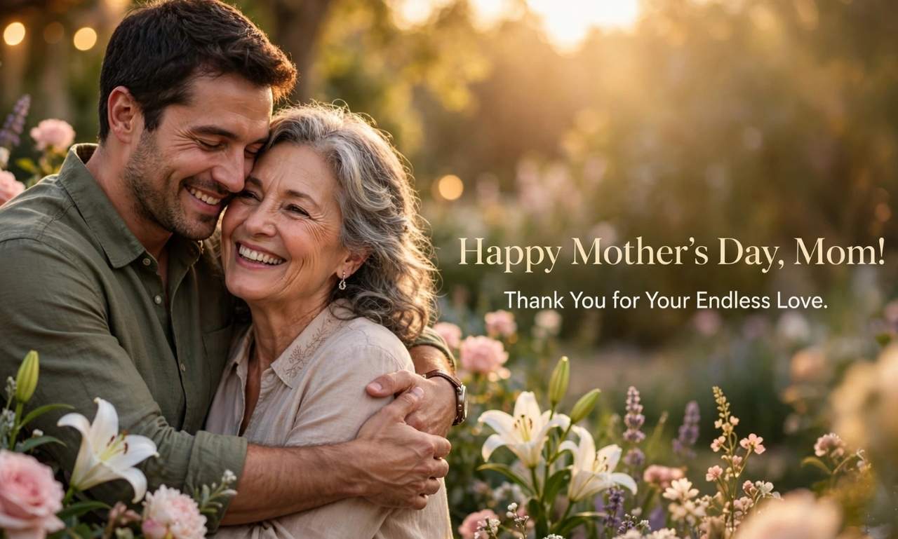 happy mother's day from son