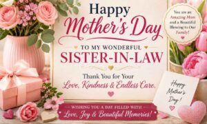 happy mothers day sister in law
