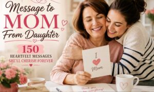 message to mom from daughter