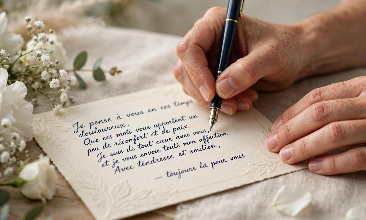 my sympathies in french