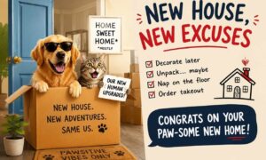 New House Card Funny