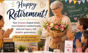 retirement verses for teachers