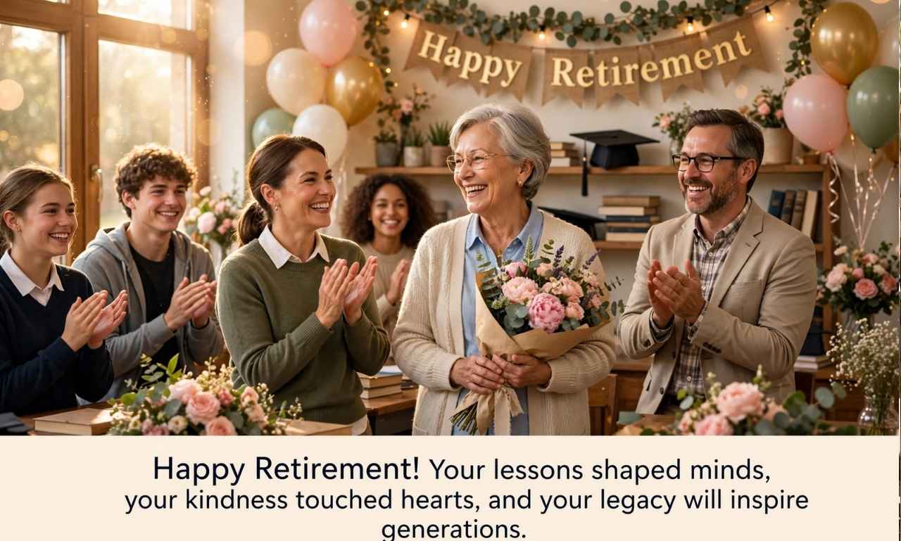 retirement verses for teachers