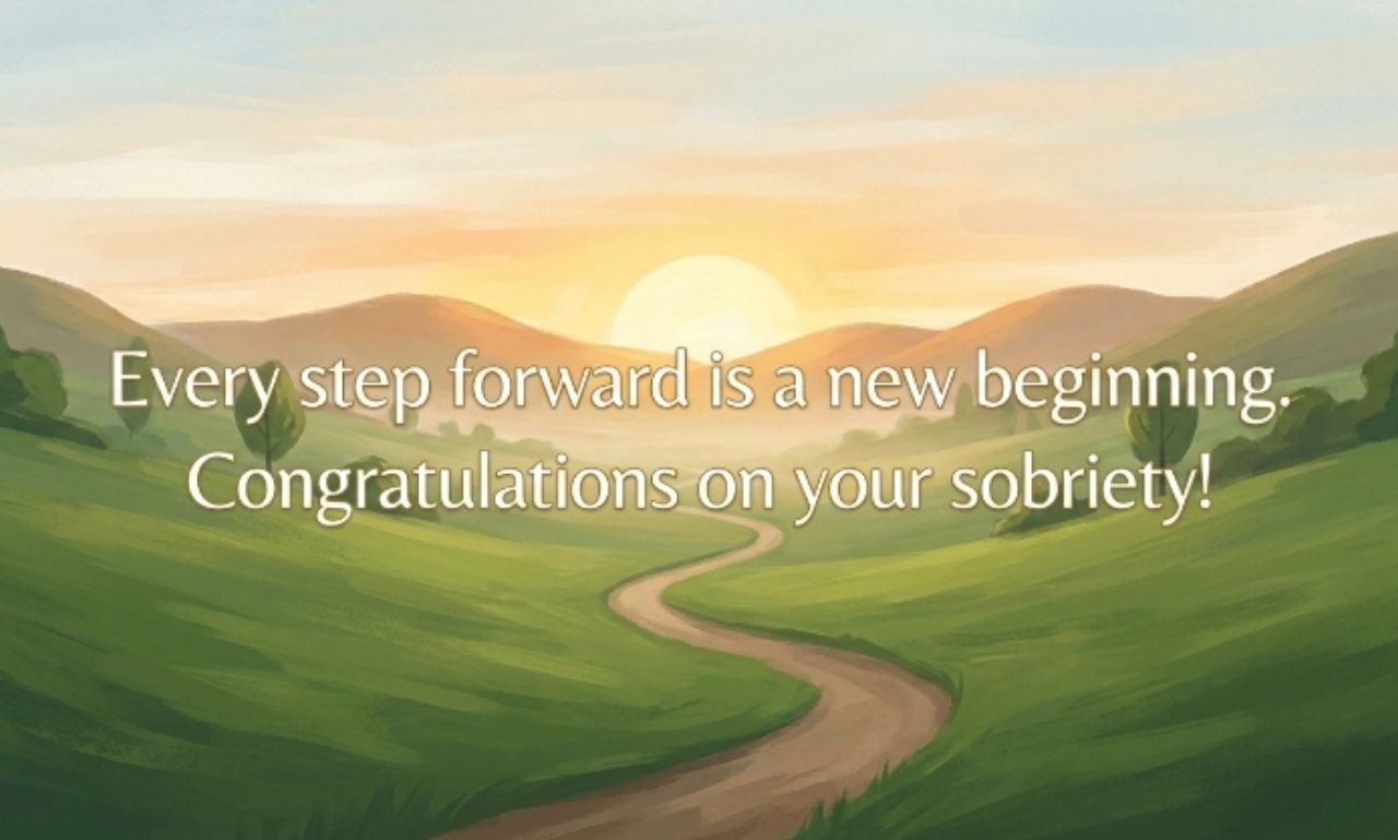 Sobriety Congratulations Messages