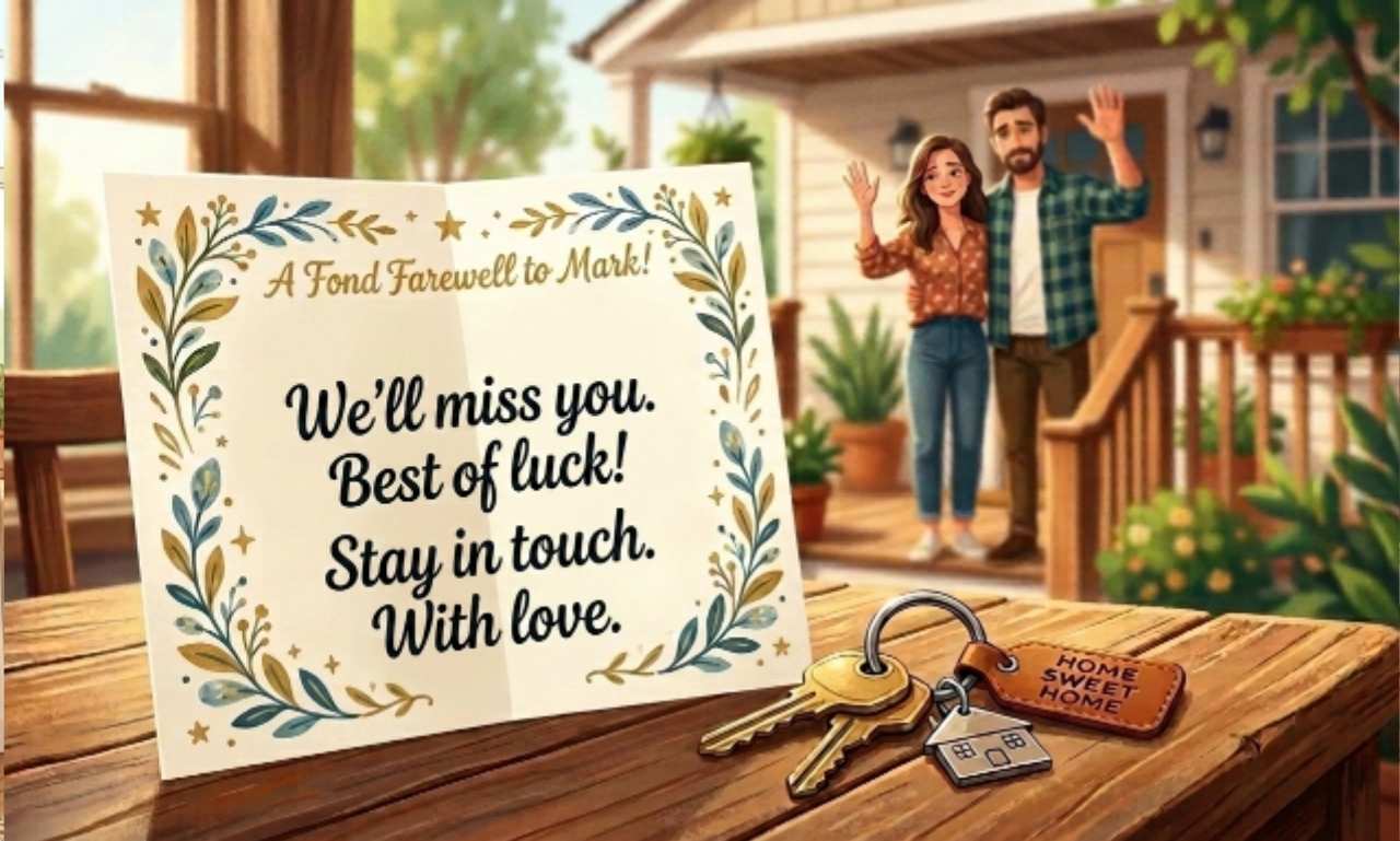 What to Say to Someone Who Is Moving