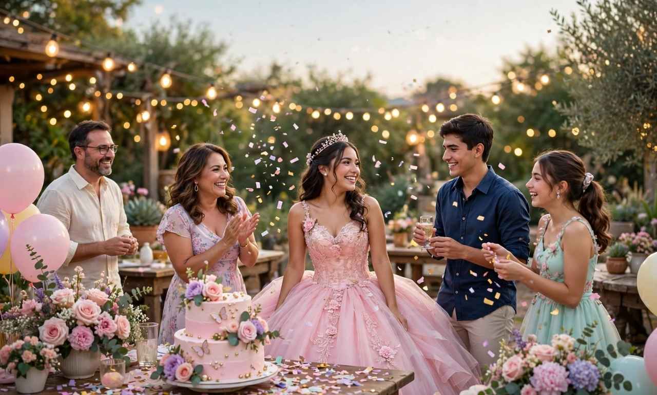what to write in a quinceanera card
