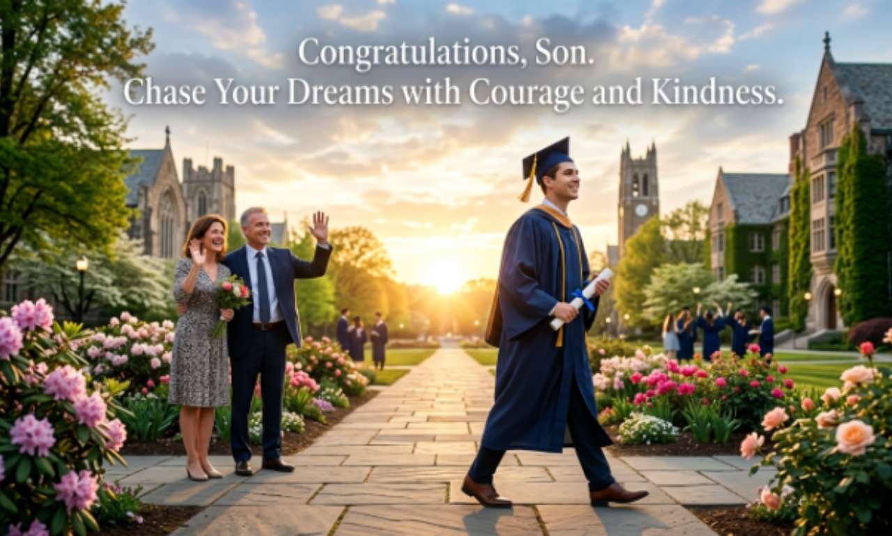 yearbook messages from parents to son
