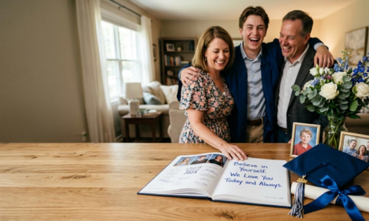 yearbook messages from parents to son