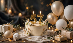 57th birthday wishes