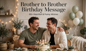 brother to brother birthday message