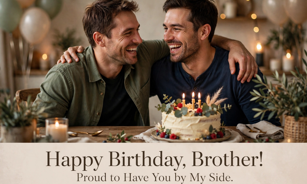 brother to brother birthday message