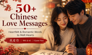 Chinese love messages