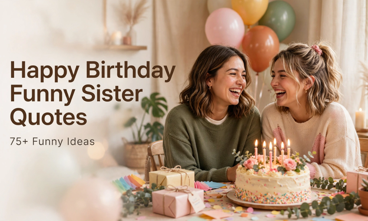 happy birthday funny sister quotes
